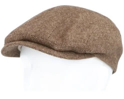Ivy Cap Undyed Wool Sustainable Beige Flat Cap - Stetson -Stetson 4063633111730 5