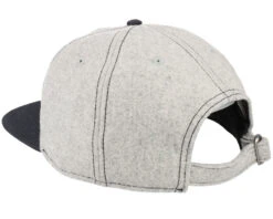 Baseball Retro Script 31 Heather Grey Strapback - Stetson -Stetson 4063633112331 3