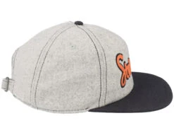 Baseball Retro Script 31 Heather Grey Strapback - Stetson -Stetson 4063633112331 4