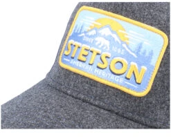 Trucker Cap Polar Bear Charcoal/Navy Adjustable - Stetson -Stetson 4063633113239 6