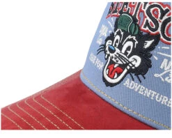 Cool Cats Blue/Red Trucker - Stetson -Stetson 4063633113550 6