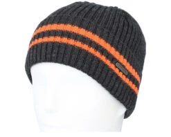 Beanie Wool-38 Charcoal Cuff - Stetson -Stetson 4063633113680 3
