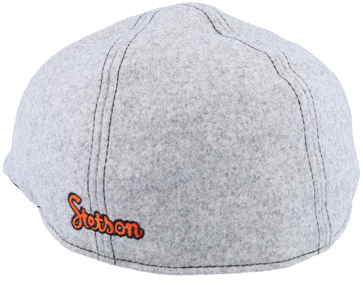 Texas Retro Script Flat Heather Grey Cap - Stetson 2 Texas Retro Script Flat Heather Grey Cap - Stetson - Image 2