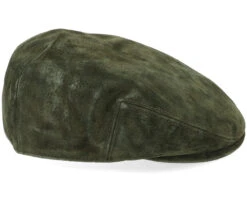 Kent Pigskin Green Flat Cap - Stetson -Stetson 4063633116971 3