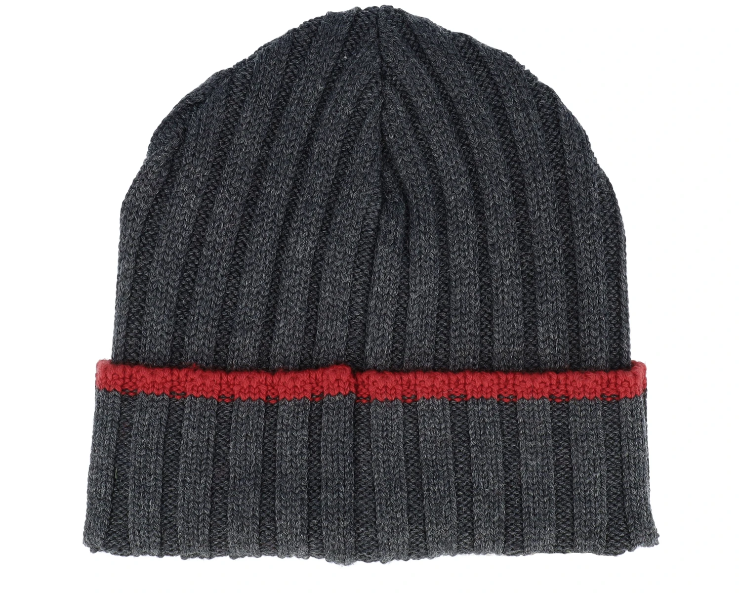 Beanie Merino Wool-38 Charcoal Cuff - Stetson 2 Beanie Merino Wool-38 Charcoal Cuff - Stetson - Image 2