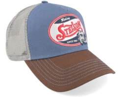 Riding Hot Rod Blue/Brown Trucker - Stetson 7 Riding Hot Rod Blue/Brown Trucker - Stetson -Stetson 4063633120374 2