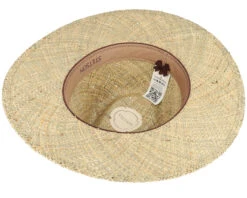 Traveller Seagrass Beige Straw Hat - Stetson -Stetson 4063633121296 4