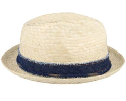 Player Palm Beige Straw Hat - Stetson -Stetson 4063633121500 3