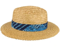 Traveller Wheat Brown Straw Hat - Stetson -Stetson 4063633121678 3