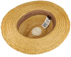 Traveller Wheat Brown Straw Hat - Stetson -Stetson 4063633121678 4