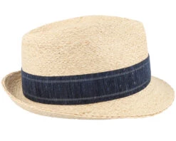 Trilby Raffia Beige Straw Hat - Stetson -Stetson 4063633121944 3