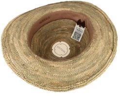 Traveller Seagrass Crochet Beige Straw Hat - Stetson -Stetson 4063633122880 4