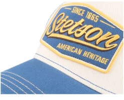 Vintage Blue/White Trucker - Stetson -Stetson 4063633123054 6