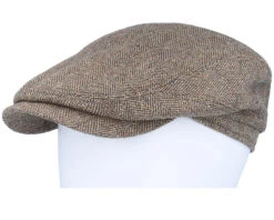 Driver Cap Silk Brown Flat Cap - Stetson -Stetson 4063633123214 6