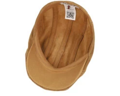 Ivy Cap Calf Split Brown Flat Cap - Stetson 8 Ivy Cap Calf Split Brown Flat Cap - Stetson -Stetson 4063633125447 4