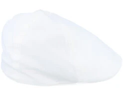 Texas Delave Organic Cotton White Flat Cap - Stetson -Stetson 4063633127359 3