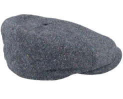 6-panel Cap Donegal Blue Flat Cap - Stetson -Stetson 4063633127748 3