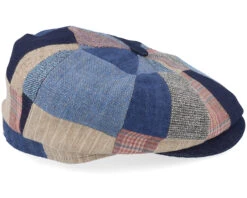 Hatteras Patchwork Patchwork Flat Cap - Stetson -Stetson 4063633129803 3