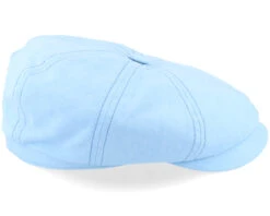 Hatteras Organic Cotton Sustainable Blue Flatcap - Stetson -Stetson 4063633131189 3