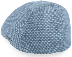 Texas Virgin Wool/Linen Blue Flat Cap - Stetson -Stetson 4063633131523 2