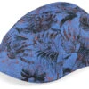 Texas Organic Linen Sustainable Blue Flat Cap - Stetson