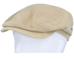 Driver Cap Cotton Sustainable Beige Flat Cap - Stetson -Stetson 4063633132735 6