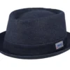 Sustainable Denim Blue Pork Pie - Stetson