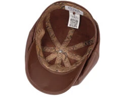 Hatteras Lamb Nappa Brown Flat Cap - Stetson 8 Hatteras Lamb Nappa Brown Flat Cap - Stetson -Stetson 4063633135163 4