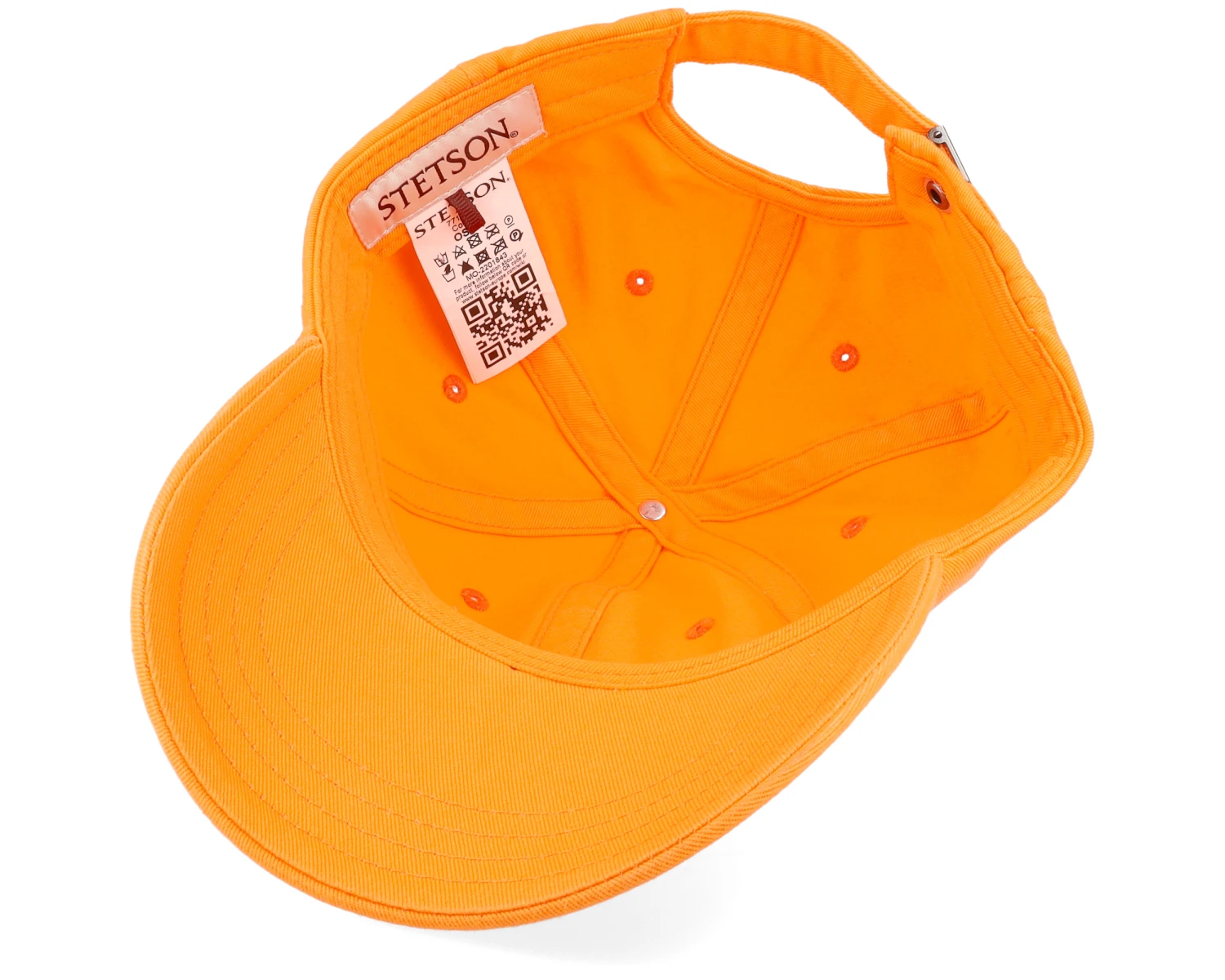 Baseball Cap Cotton Orange-osfa - Stetson 5 Baseball Cap Cotton Orange-osfa - Stetson - Image 5