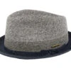 Player Toyo Blue/Grey Straw Hat - Stetson