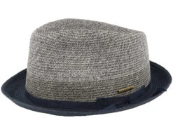 Player Toyo Blue/Grey Straw Hat - Stetson