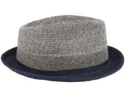 Player Toyo Blue/Grey Straw Hat - Stetson -Stetson 4063633135613 3