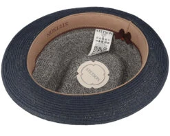 Player Toyo Blue/Grey Straw Hat - Stetson -Stetson 4063633135613 4