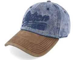 Baseball Denim Vintage Distressed Blue/Beige Dad Cap - Stetson