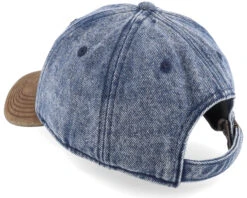 Baseball Denim Vintage Distressed Blue/Beige Dad Cap - Stetson 8 Baseball Denim Vintage Distressed Blue/Beige Dad Cap - Stetson -Stetson 4063633136054 3