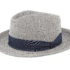 Toyo Grey/Blue Fedora - Stetson