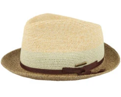 Player Toyo Beige/Brown Straw Hat - Stetson