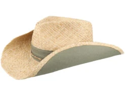 Western Raffia Beige Straw Hat - Stetson
