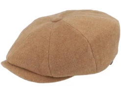 Hatteras Wool/Cashmere Camel Flatcap - Stetson