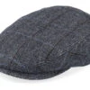 Kent Wool Charcoal Flatcap - Stetson