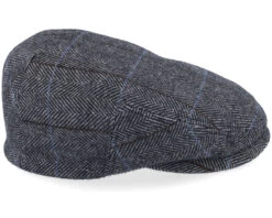 Kent Wool Charcoal Flatcap - Stetson -Stetson 4063633143991 3