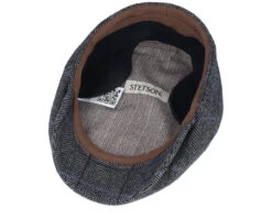 Kent Wool Charcoal Flatcap - Stetson -Stetson 4063633143991 4