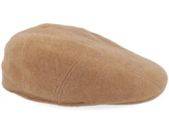 Ivy Cap Wool/Cashmere Camel Flat Cap - Stetson -Stetson 4063633144011 3