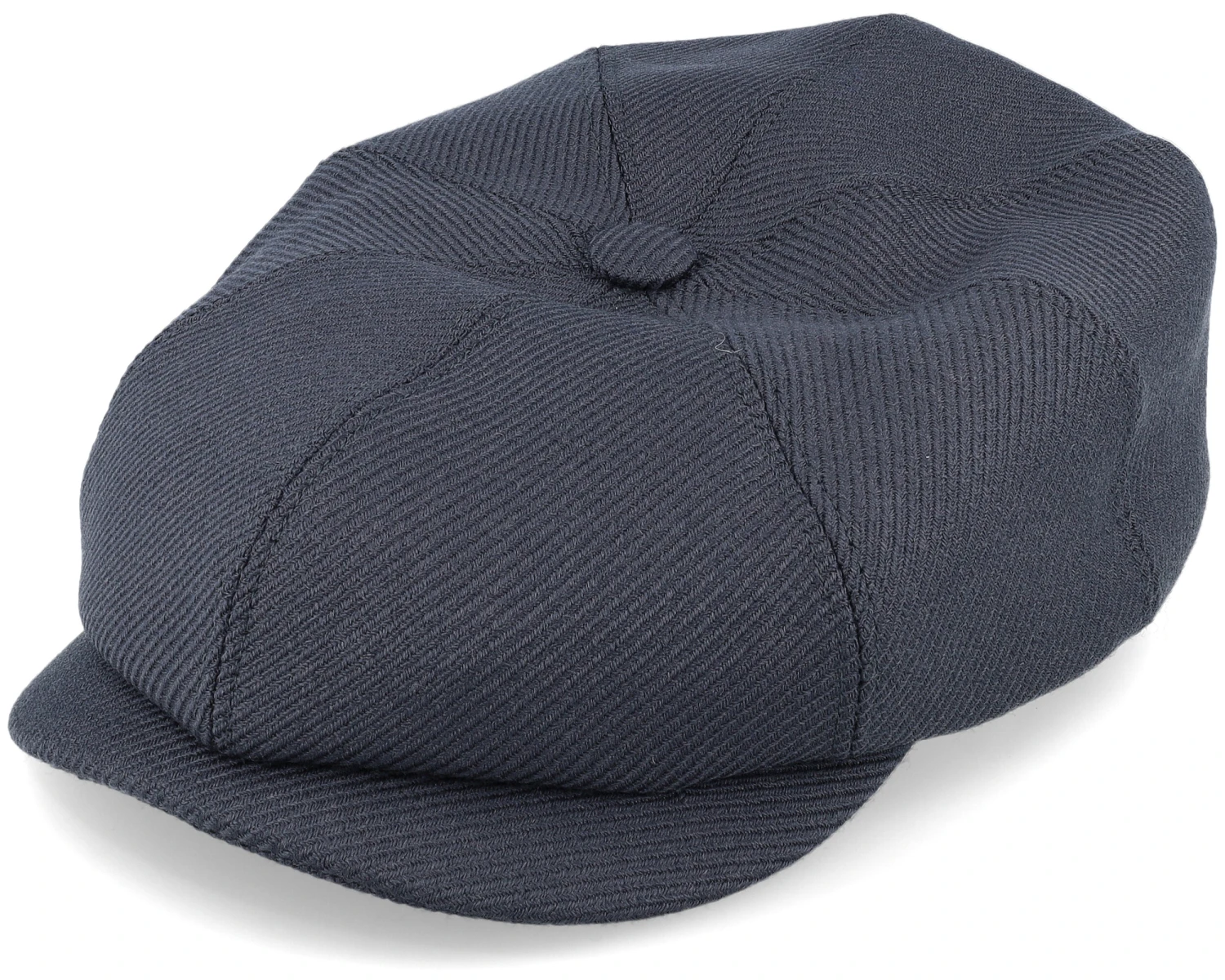 Hatteras Wool Twill Charcoal Flat Cap - Stetson 1 Hatteras Wool Twill Charcoal Flat Cap - Stetson