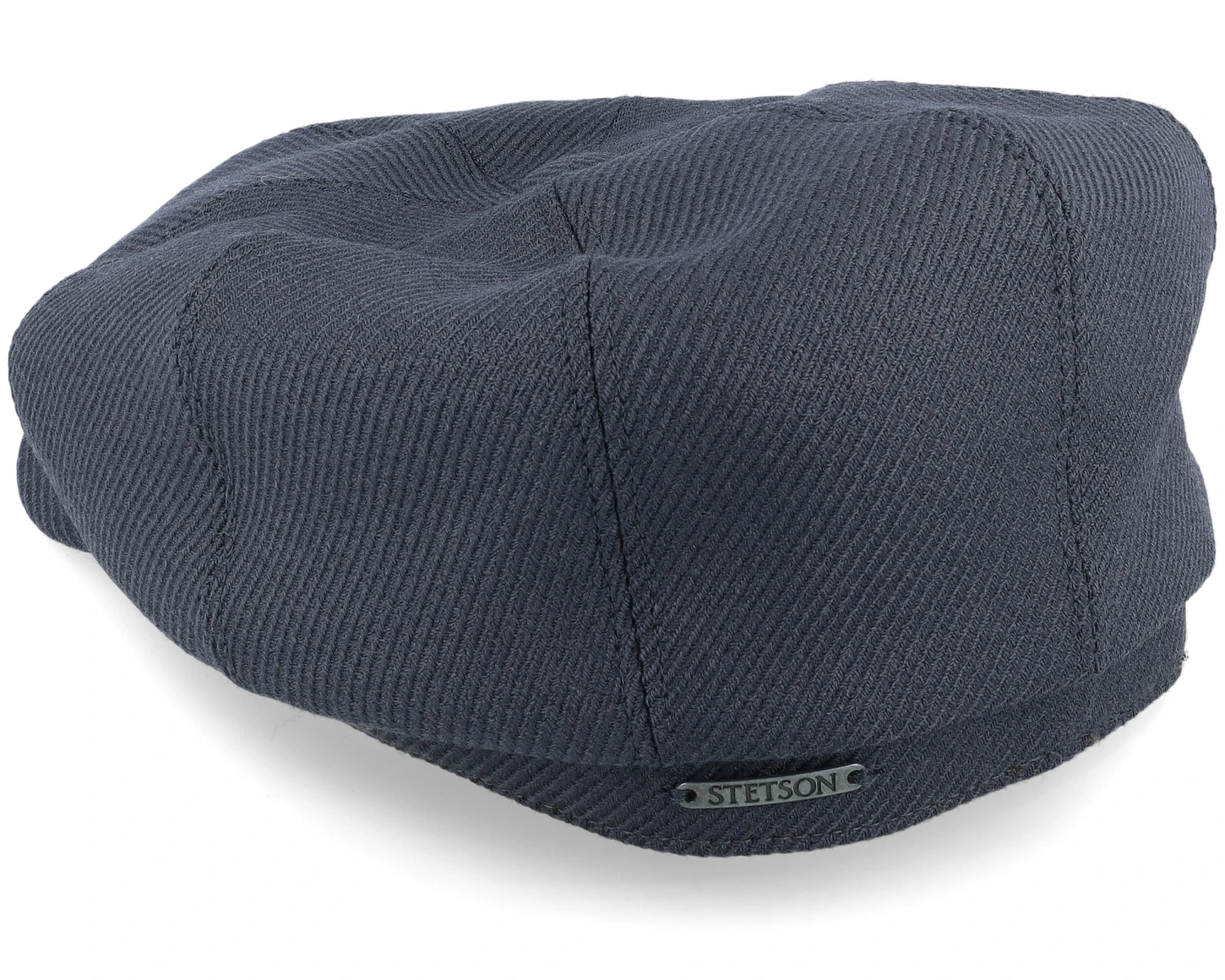 Hatteras Wool Twill Charcoal Flat Cap - Stetson 3 Hatteras Wool Twill Charcoal Flat Cap - Stetson - Image 3