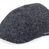 Texas Jersey Dark Grey Flat Cap - Stetson