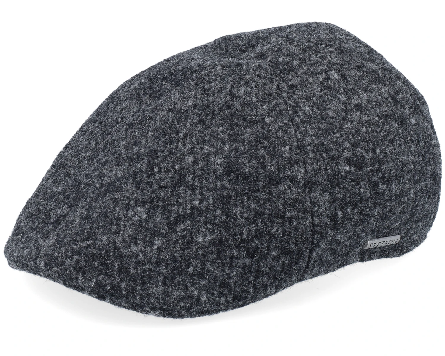Texas Jersey Dark Grey Flat Cap - Stetson 1 Texas Jersey Dark Grey Flat Cap - Stetson
