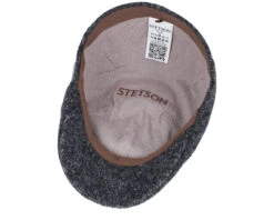 Texas Jersey Dark Grey Flat Cap - Stetson 8 Texas Jersey Dark Grey Flat Cap - Stetson -Stetson 4063633147524 4