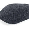 Ivy Cap Jersey Black/Charcoal Flat Cap - Stetson