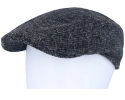 Ivy Cap Jersey Black/Charcoal Flat Cap - Stetson 10 Ivy Cap Jersey Black/Charcoal Flat Cap - Stetson -Stetson 4063633147579 5